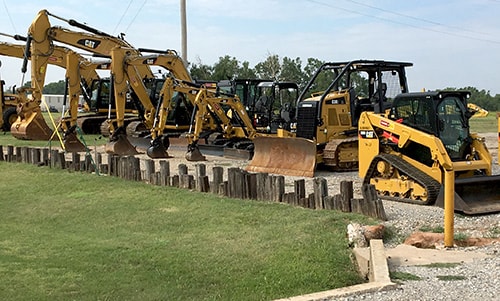 cat equipment rentals in enid ok