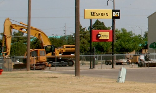 cat equipment rentals in lubbock tx