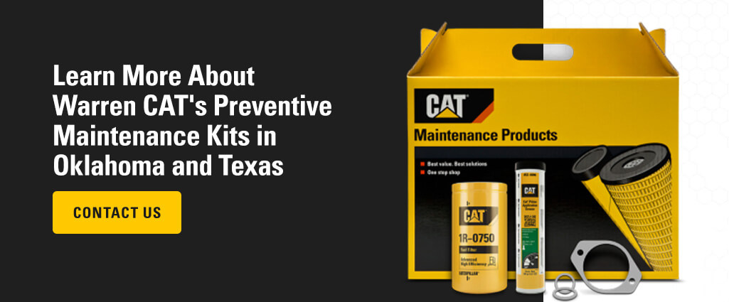 Warren CAT's Preventative Maintenance Kits in OK & TX