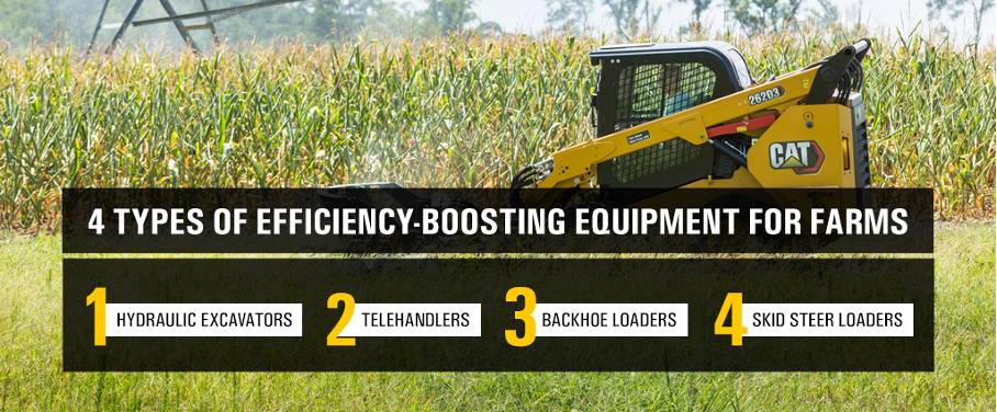 4 Types of Efficiency-Boosting Equipment for Farms